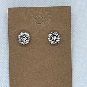 Rhinestone earrings